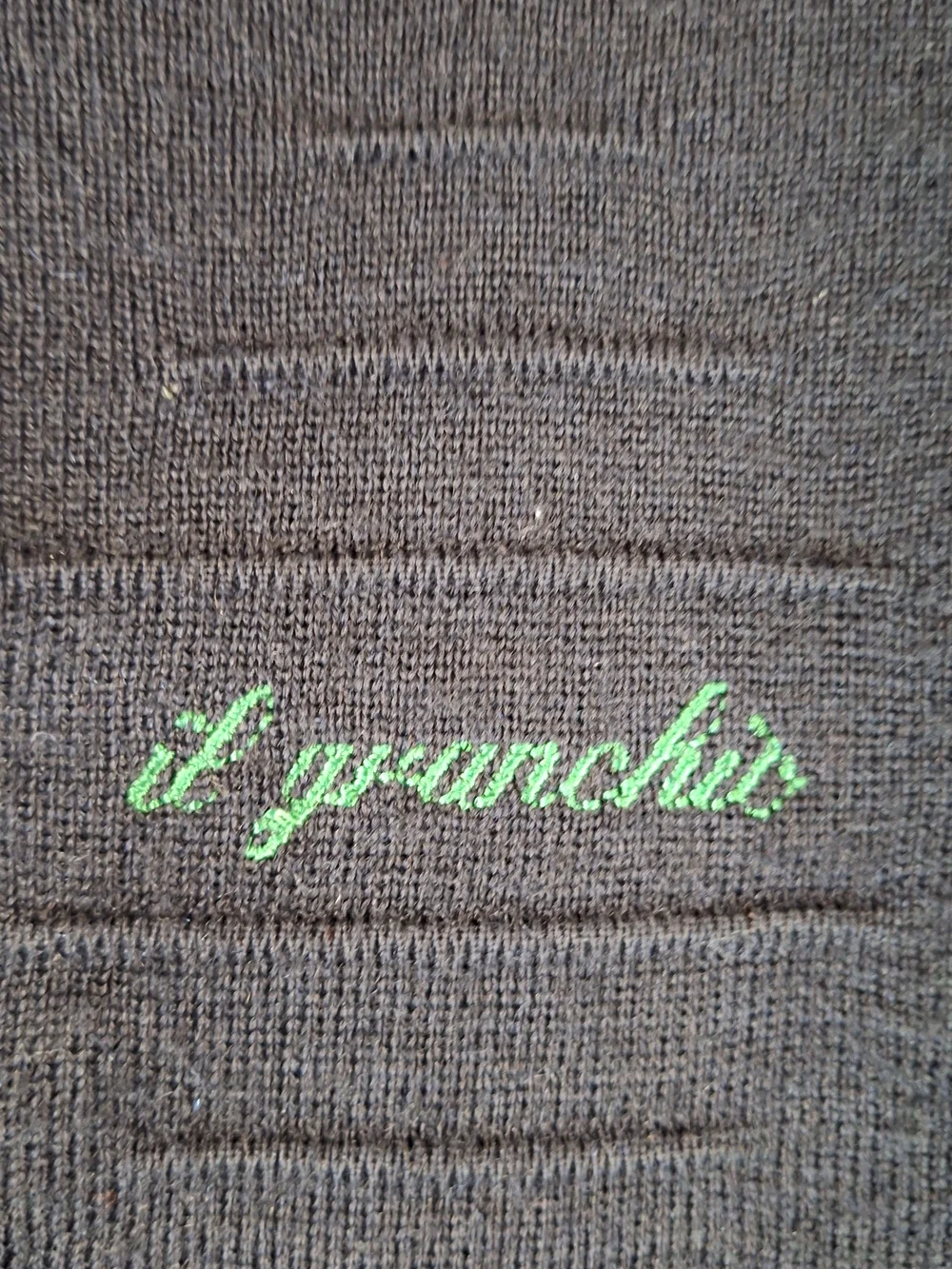 Vintage Il Granchio Italy Wool Blend Knit Cardigan Sweater Men's L/XL